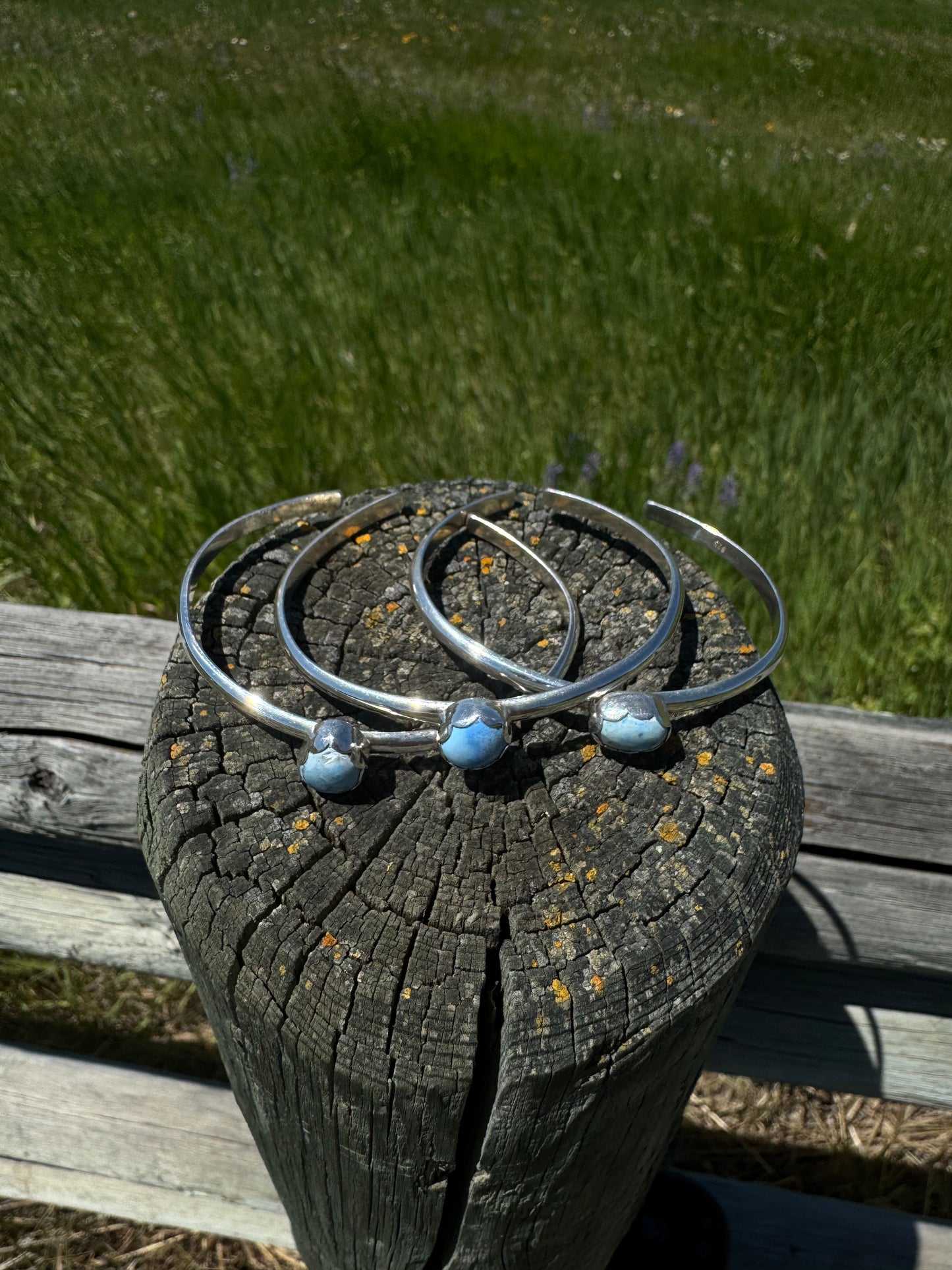 Golden Hills Turquoise Stacker Cuff