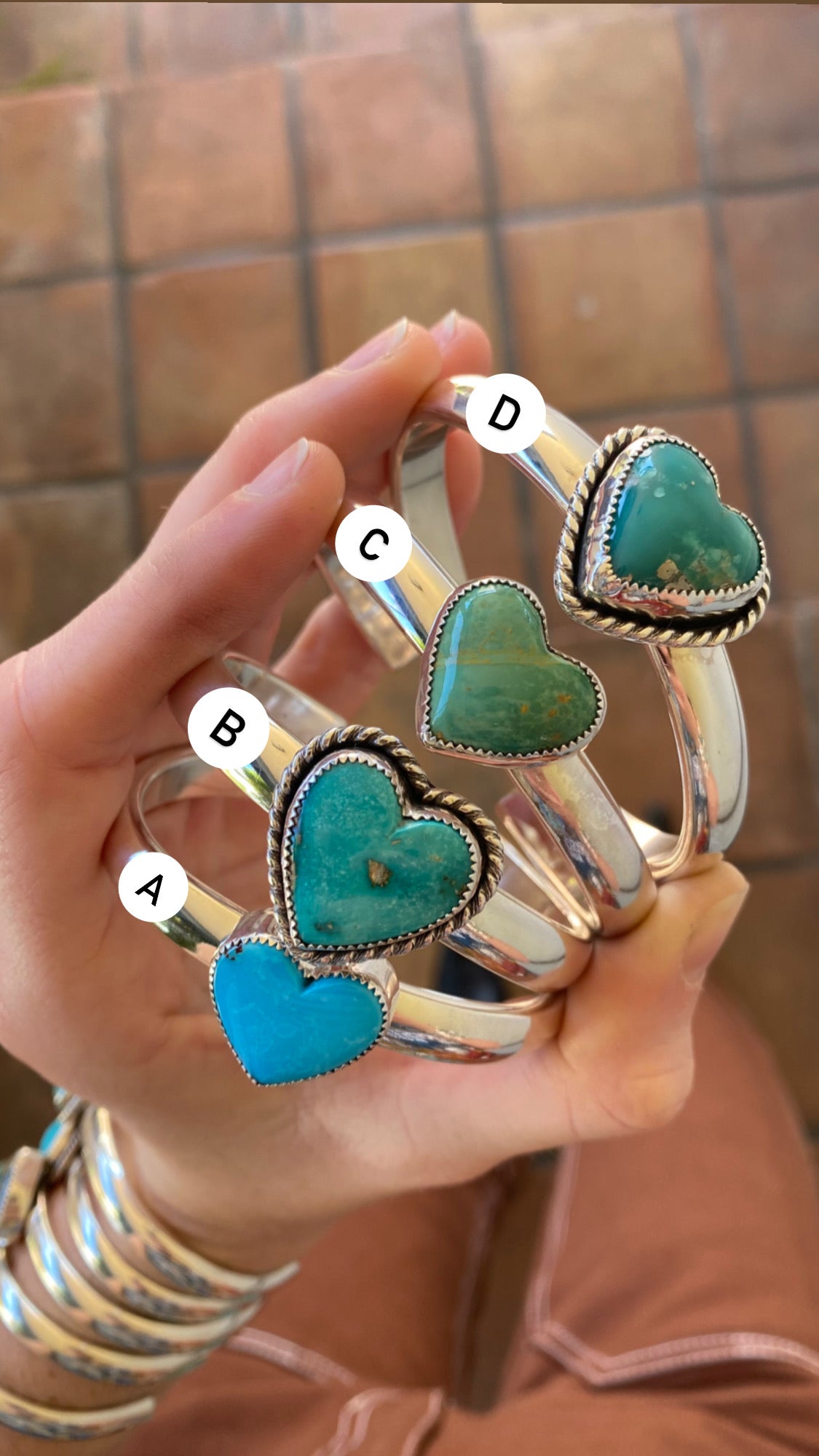 0g Heart Cuffs