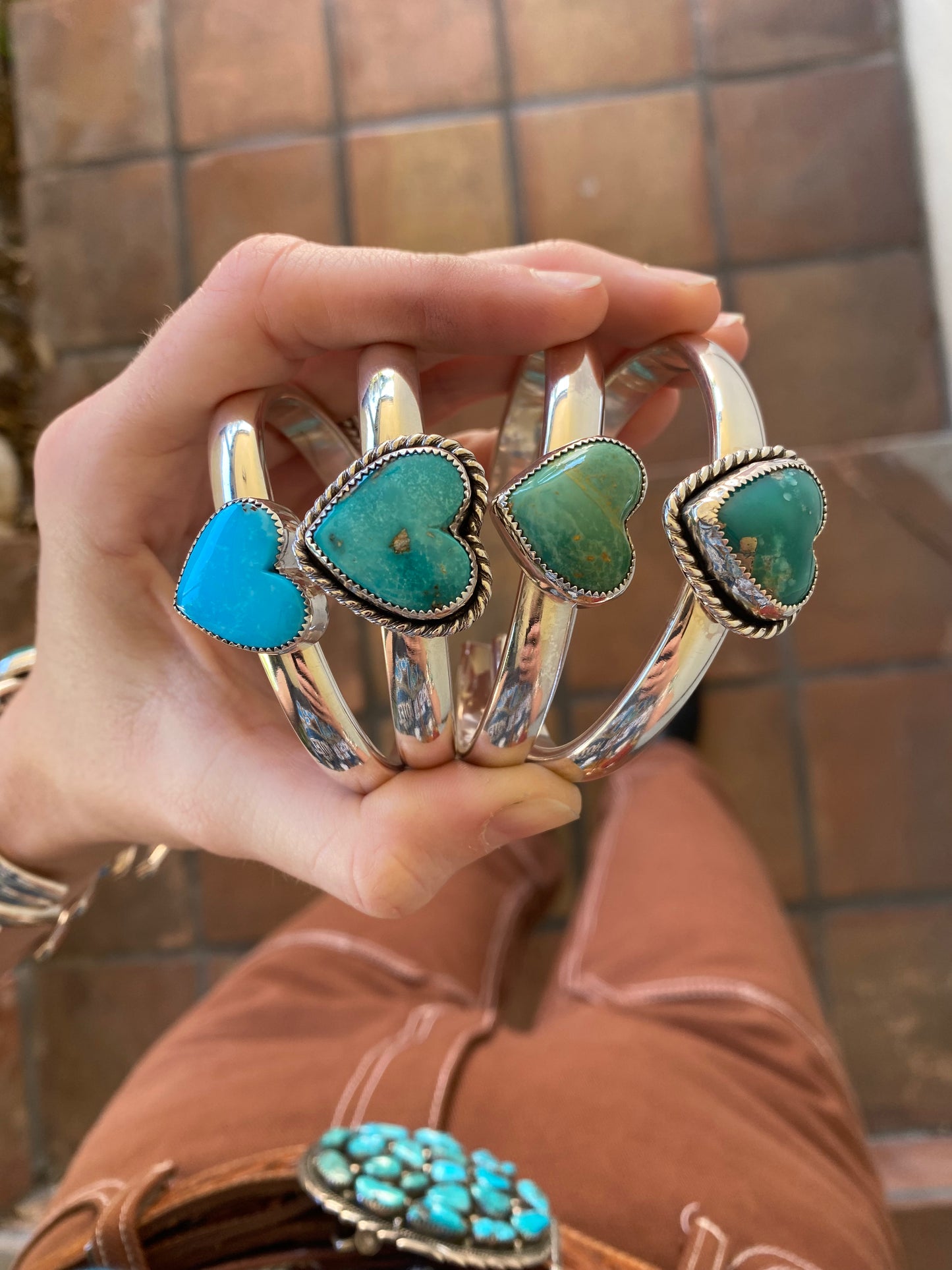 0g Heart Cuffs