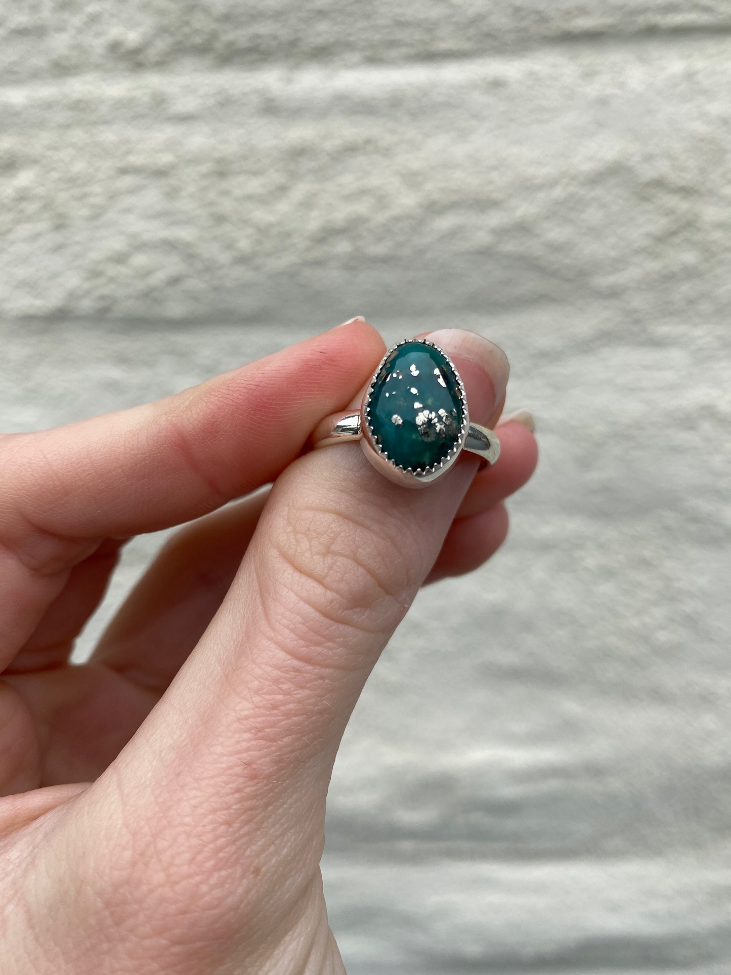 Turquoise stacker rings
