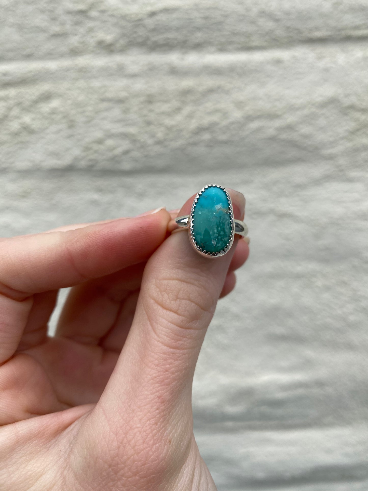 Turquoise stacker rings
