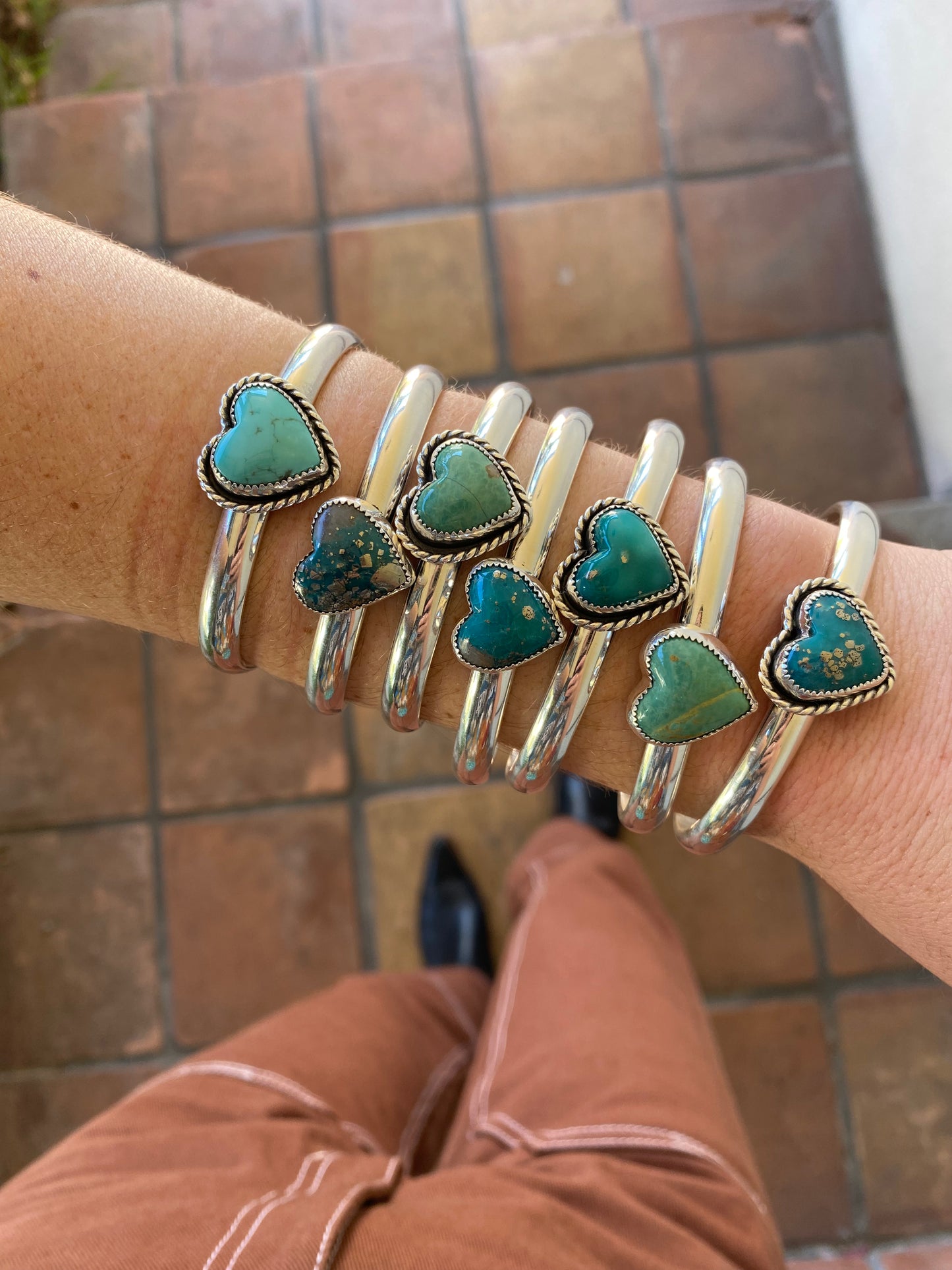 2g Heart Cuffs