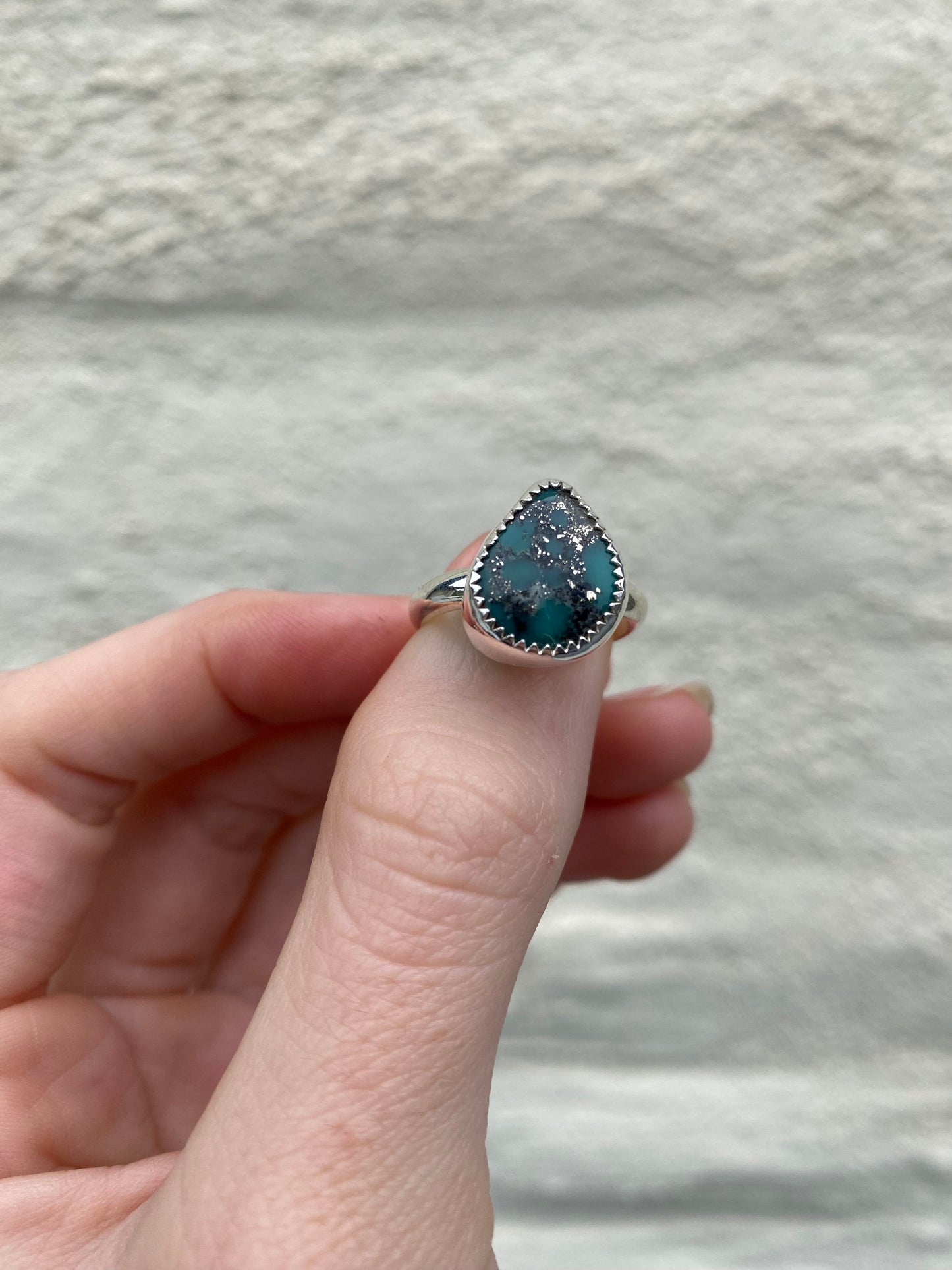 Turquoise stacker rings