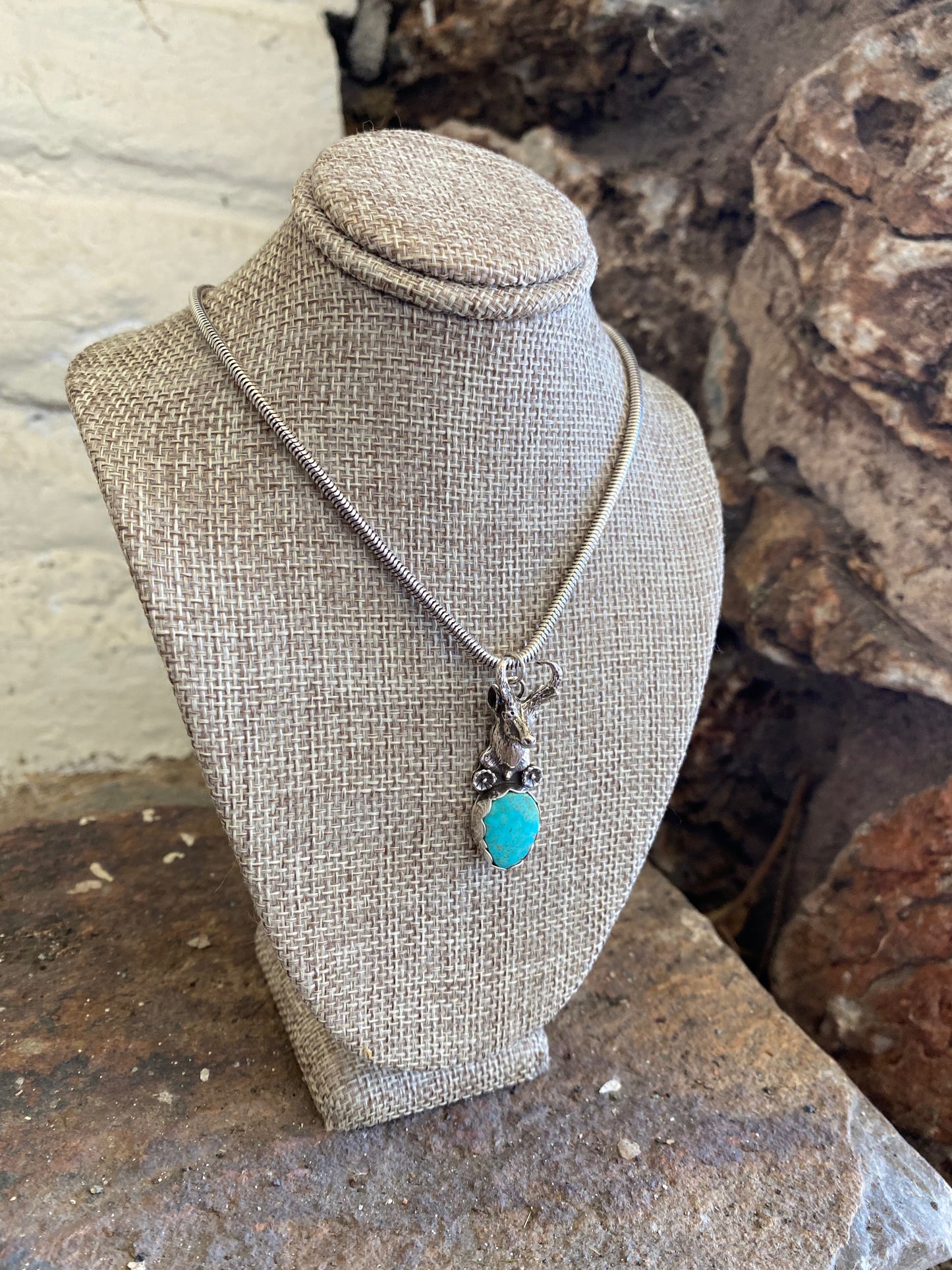Horned Honey Necklace