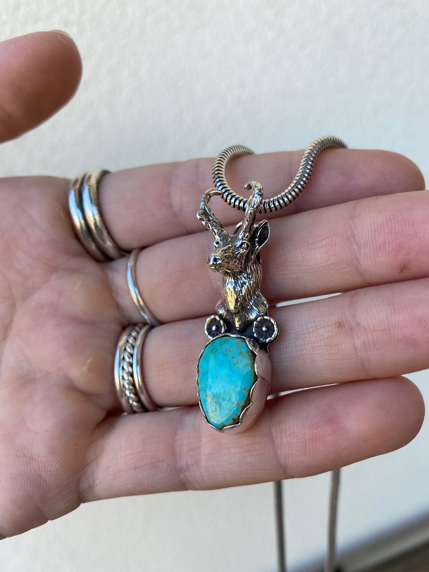 Horned Honey Necklace