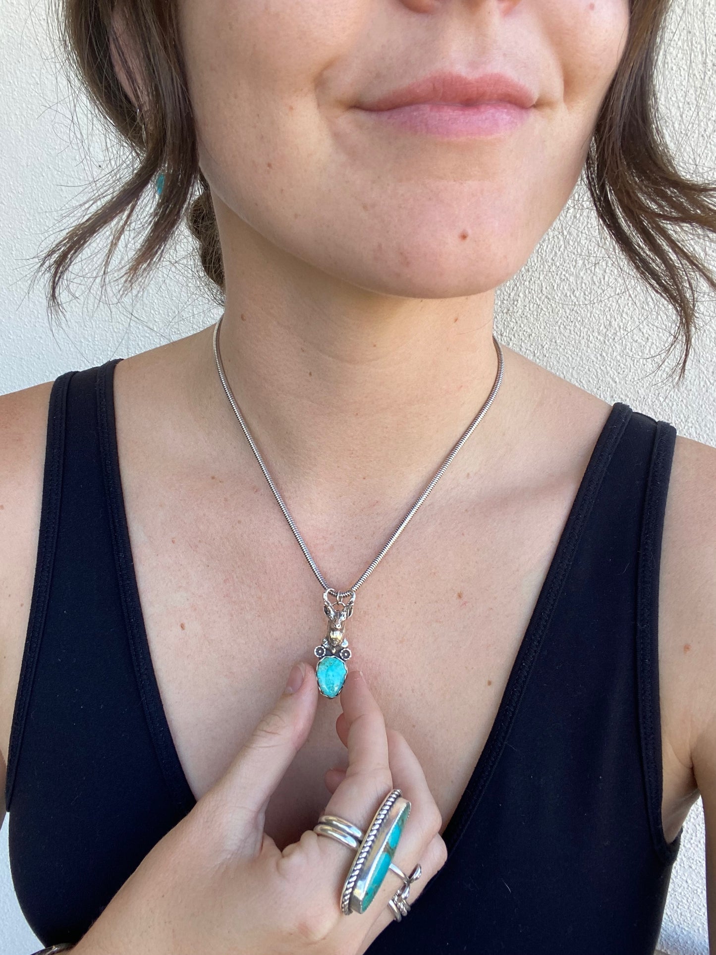 Horned Honey Necklace