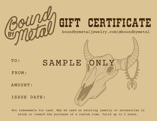 Gift Certificate